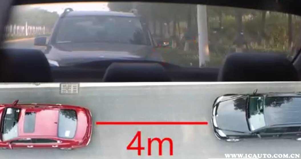 车内目测距离口诀，车距判断技巧图解8514