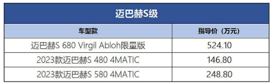 迈巴赫车的价格和图片，迈巴赫车多少钱一台7860
