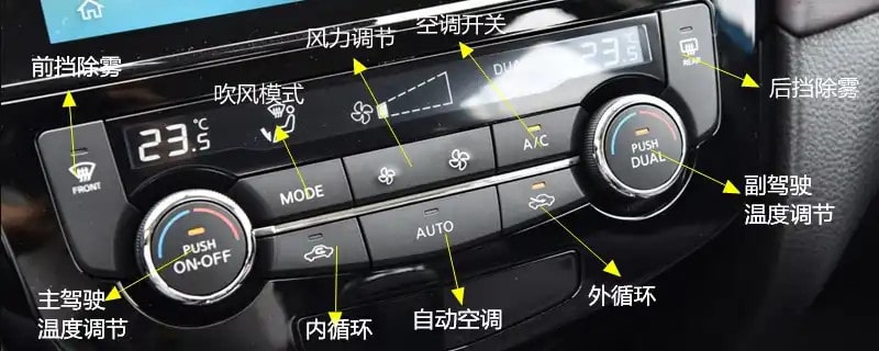 车上暖风怎么开？车上暖风的标志是什么9766